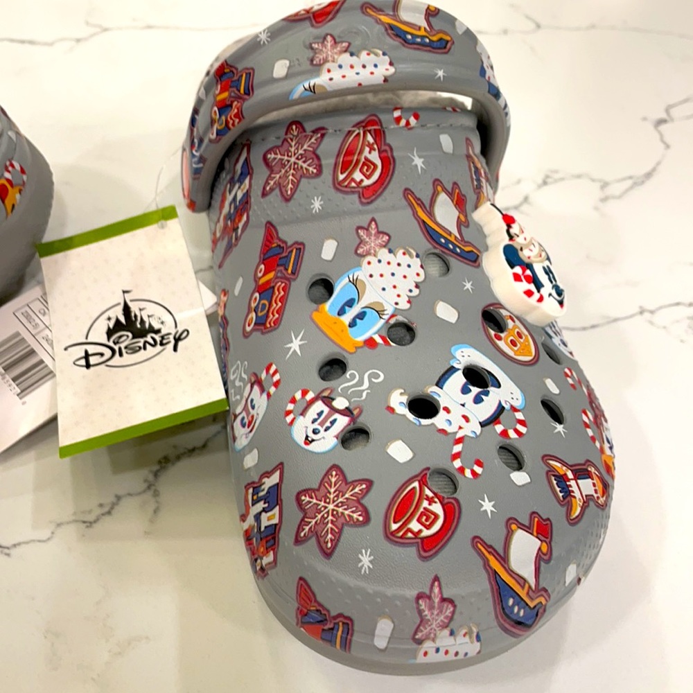 NWT Crocs, Disney Parks 50 Year Anniversary Holiday Edition - Picture 2 of 9